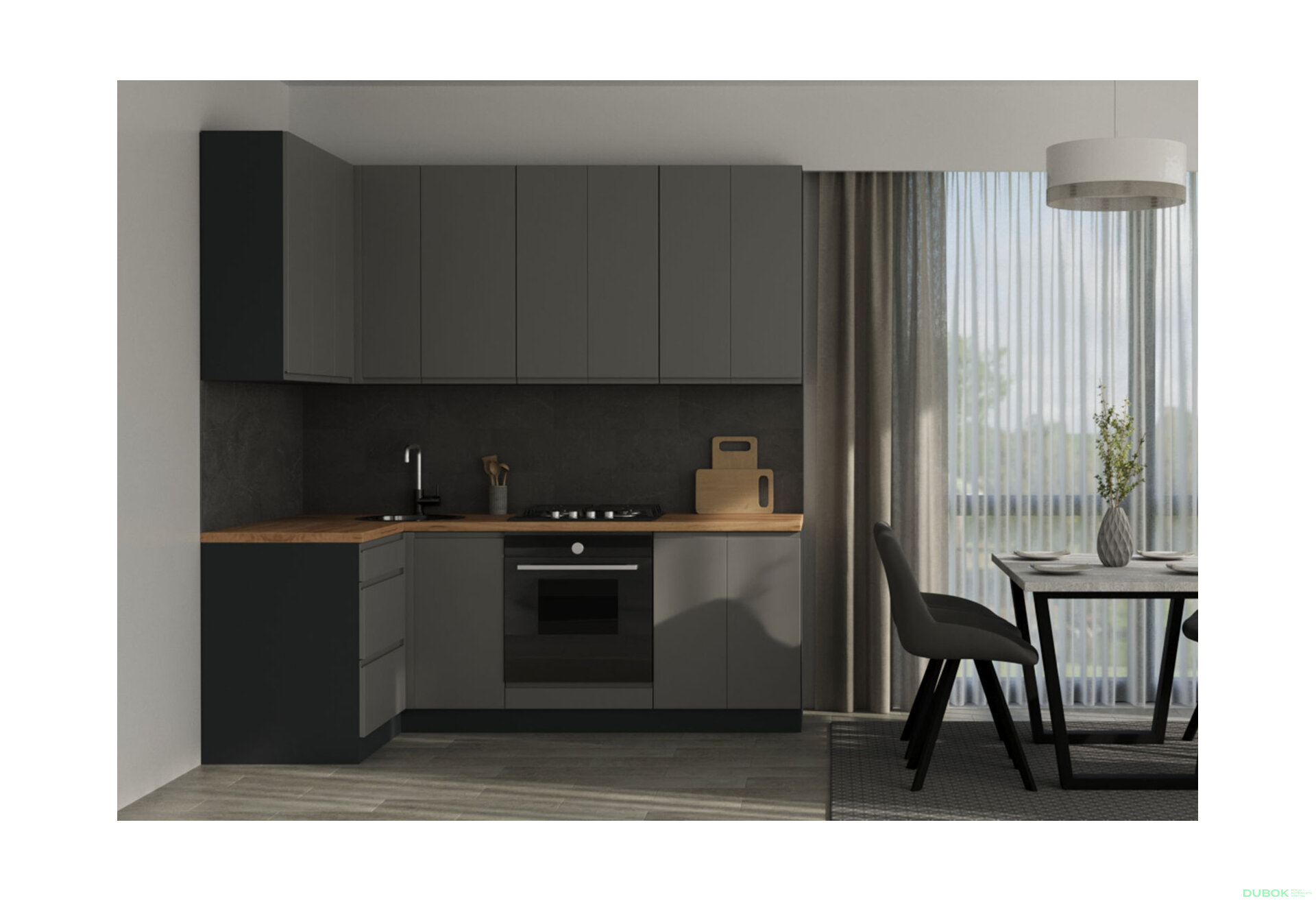 Obrázek 8 - Modulární kuchyně Interno Luxe