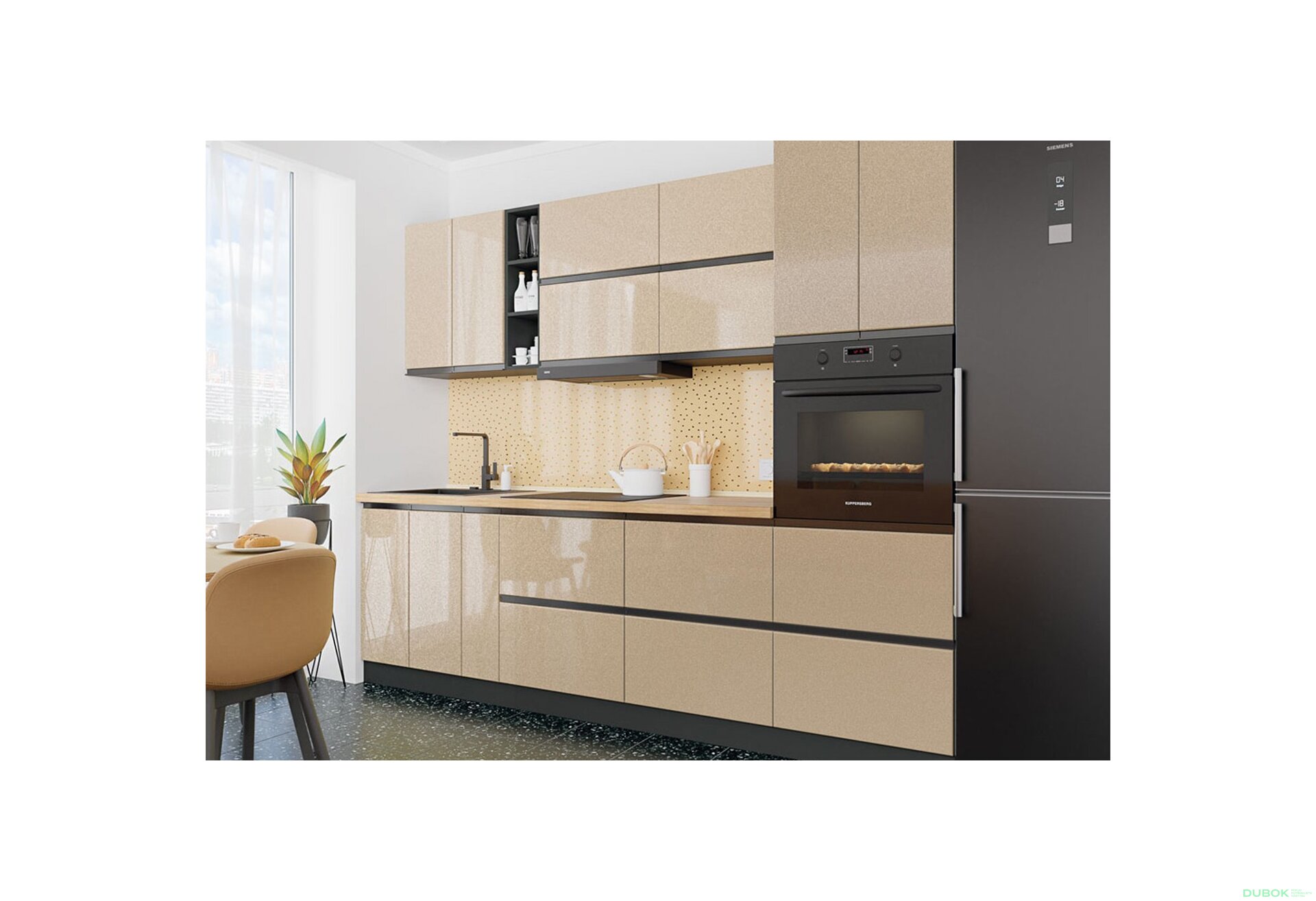 Obrázek 5 - Modulární kuchyně RioLine Luxe / RióLine Luxe Lesklý