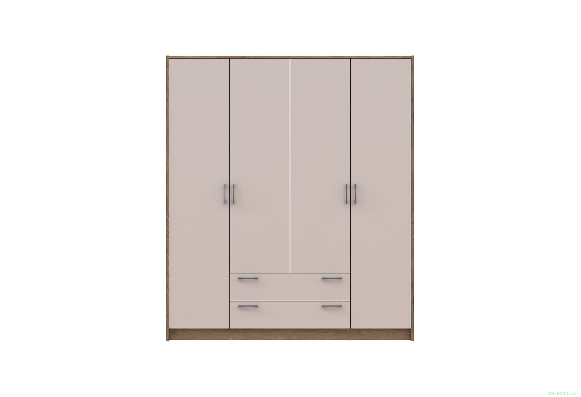 Obrázek 3 - Skříň Rondi 4D dub artisan / kašmír 160x52x195