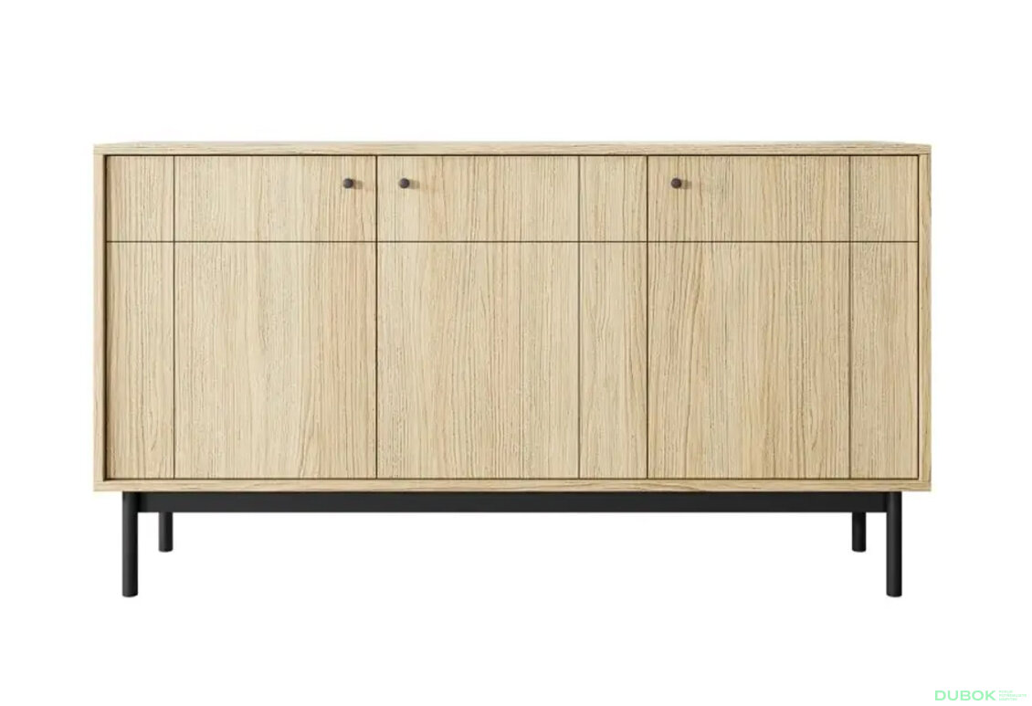 Obrázek 4 - Komoda K154 dub linea Japandi