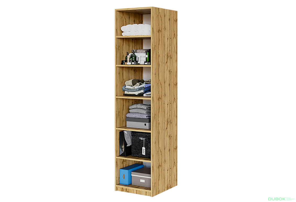 Modul №1 P-500x2050 DTD 18 mm dub appalache