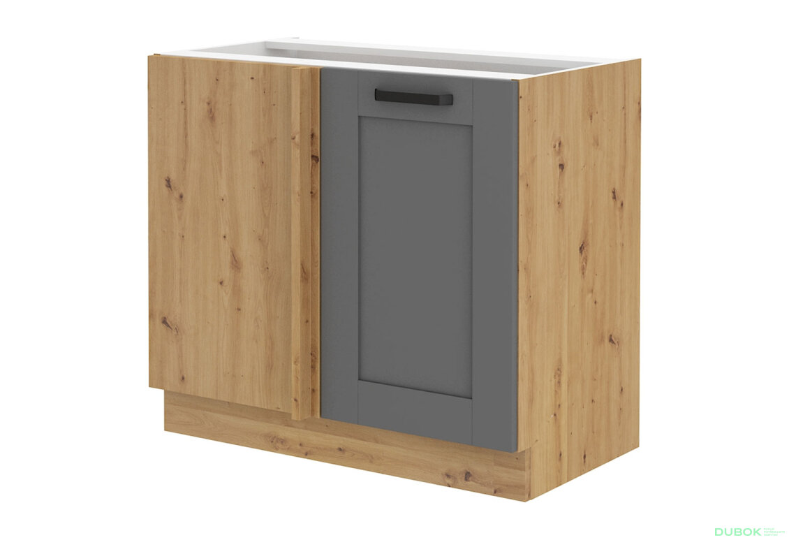 Obrázek 5607 - Kuchyňská sestava 2.8x1.7 m Luna artisan / dust grey