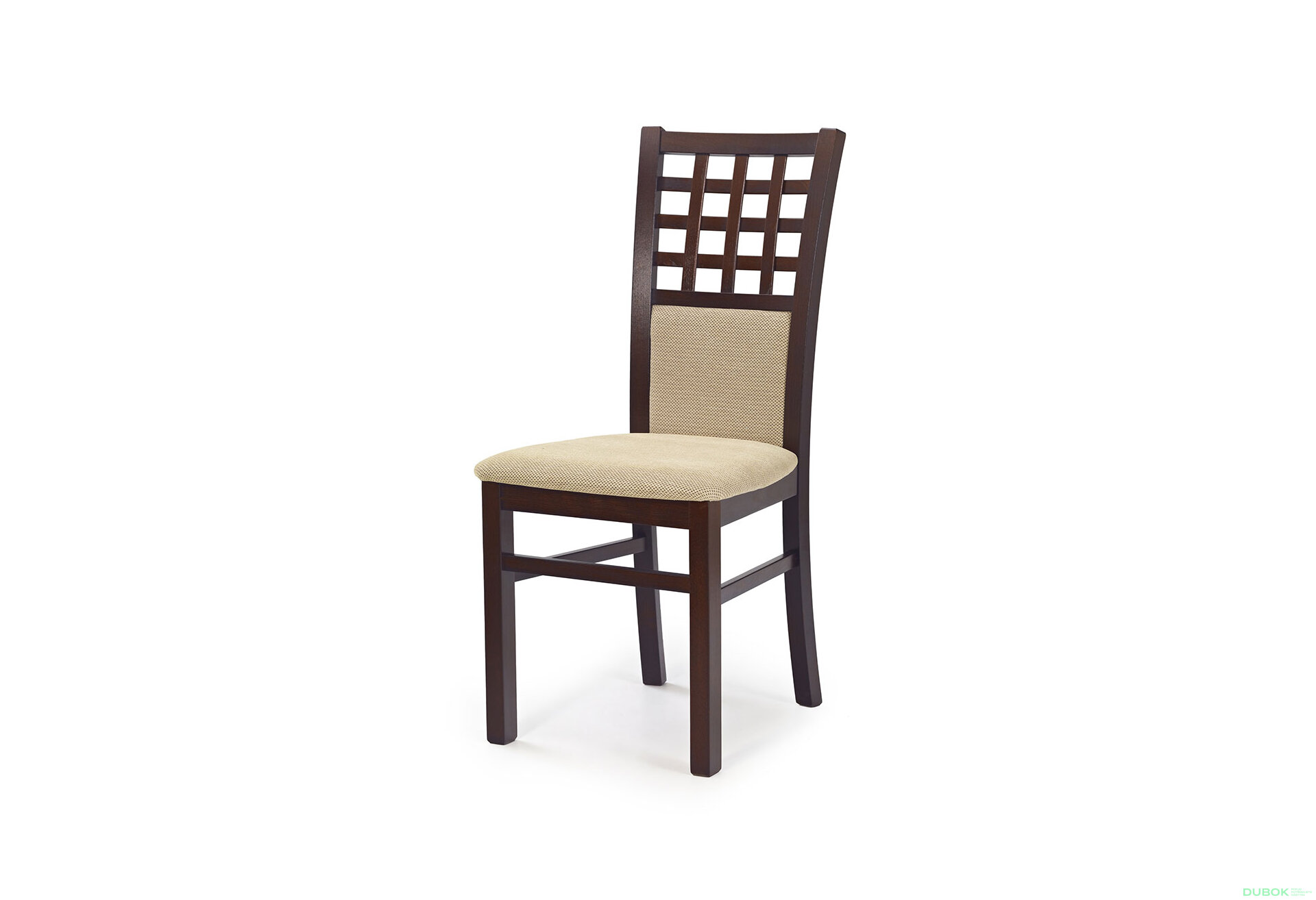 Obrázek 1 - Židle Gerard 3 ciemny orzech / Torrent Beige