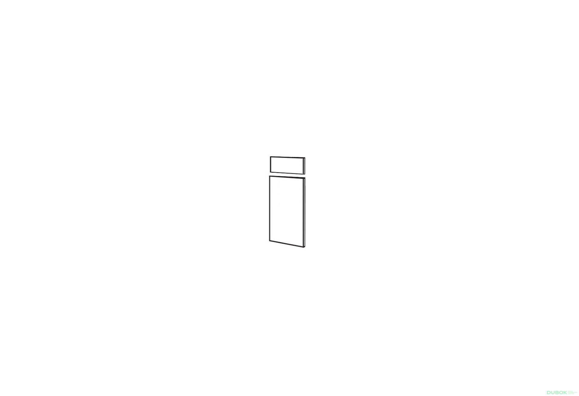 Obrázek 1 - Fasáda f š 300 (1+1) Flat