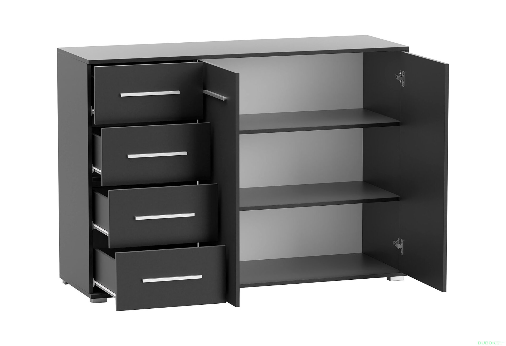 Obrázek 5 - Komoda Frida 01 135 2D4S černá