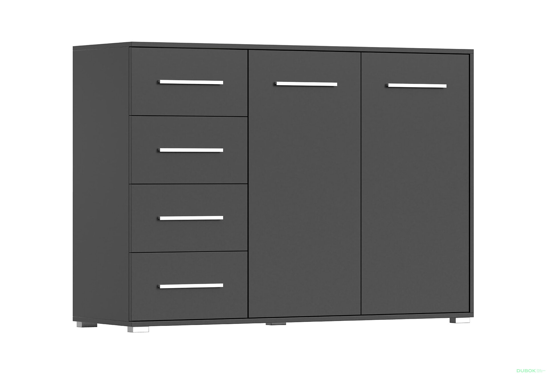 Obrázek 2 - Komoda Frida 01 135 2D4S černá