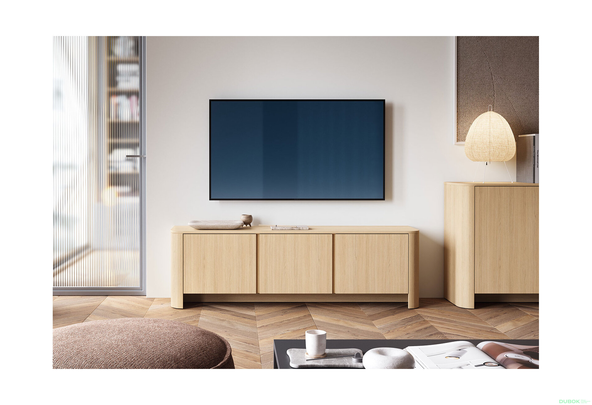 Obrázek 2 - TV stolek RTV 168 dub vicenza Bari