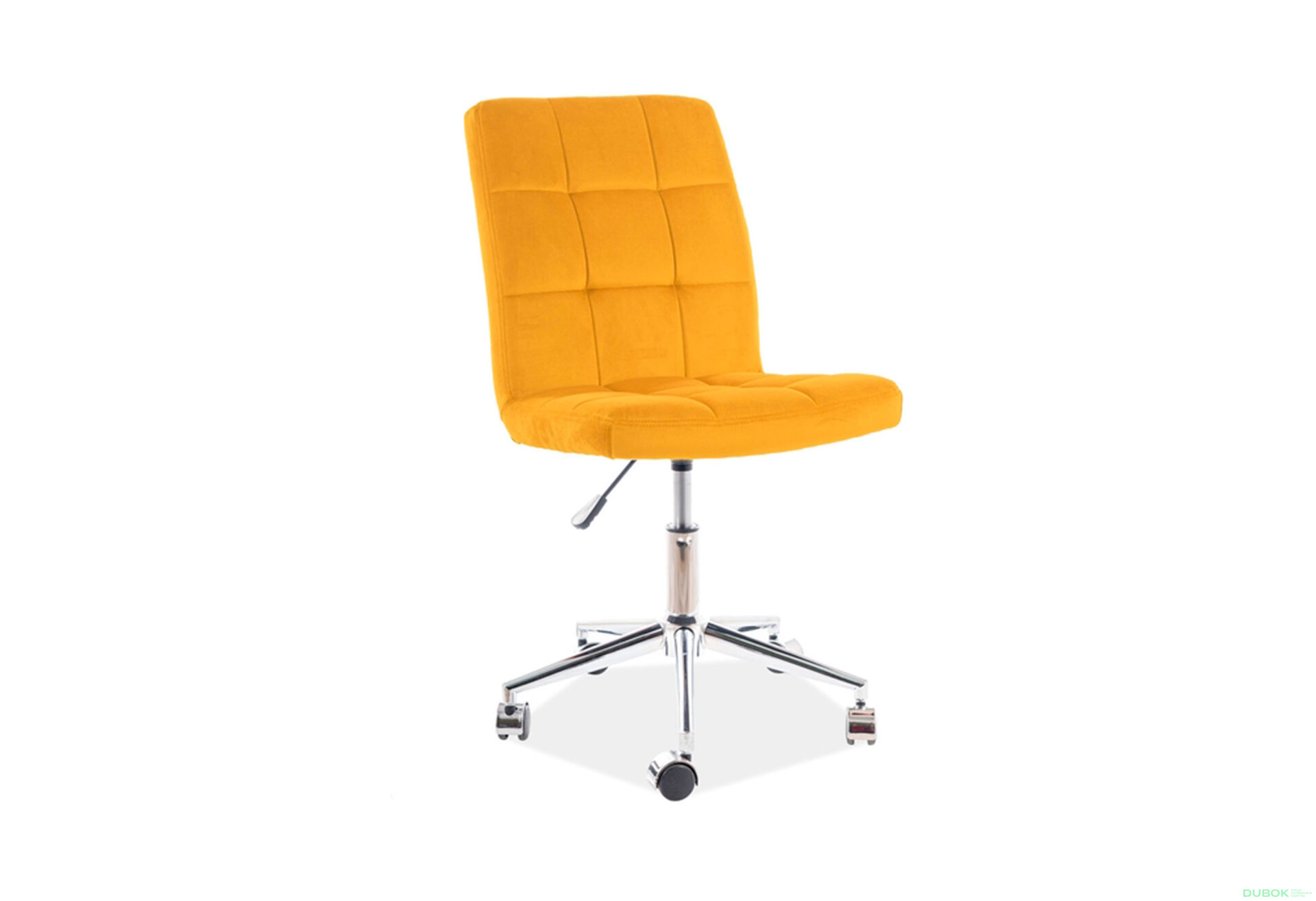 Obrázek 2 - Otočné křeslo Q-020 Velvet, kari Bluvel 68