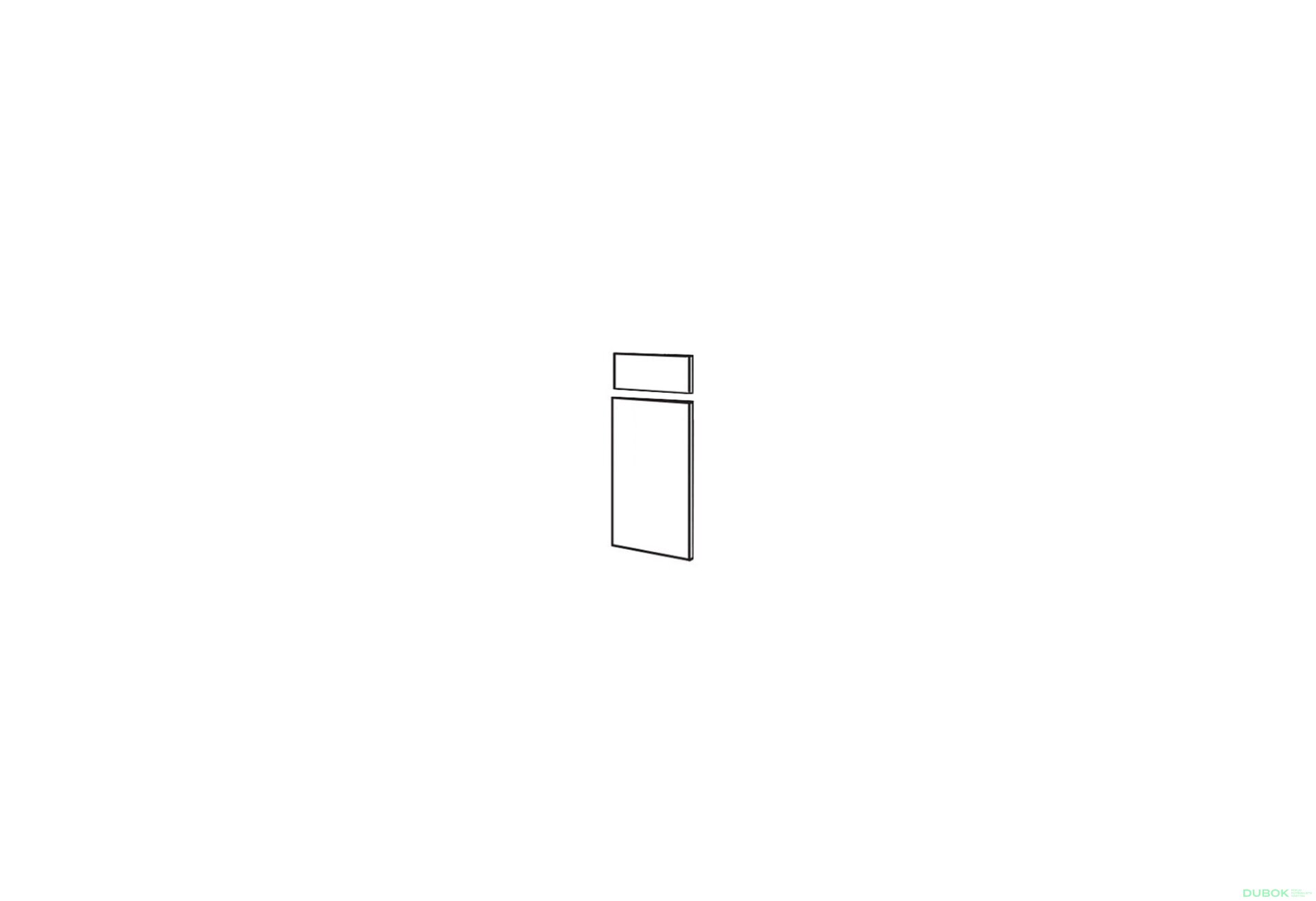 Obrázek 1 - Fasáda f š 300 (1+1) Interno