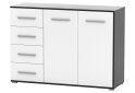Obrázek 2 - Komoda Frida 01 135 2D4S černý / bílý