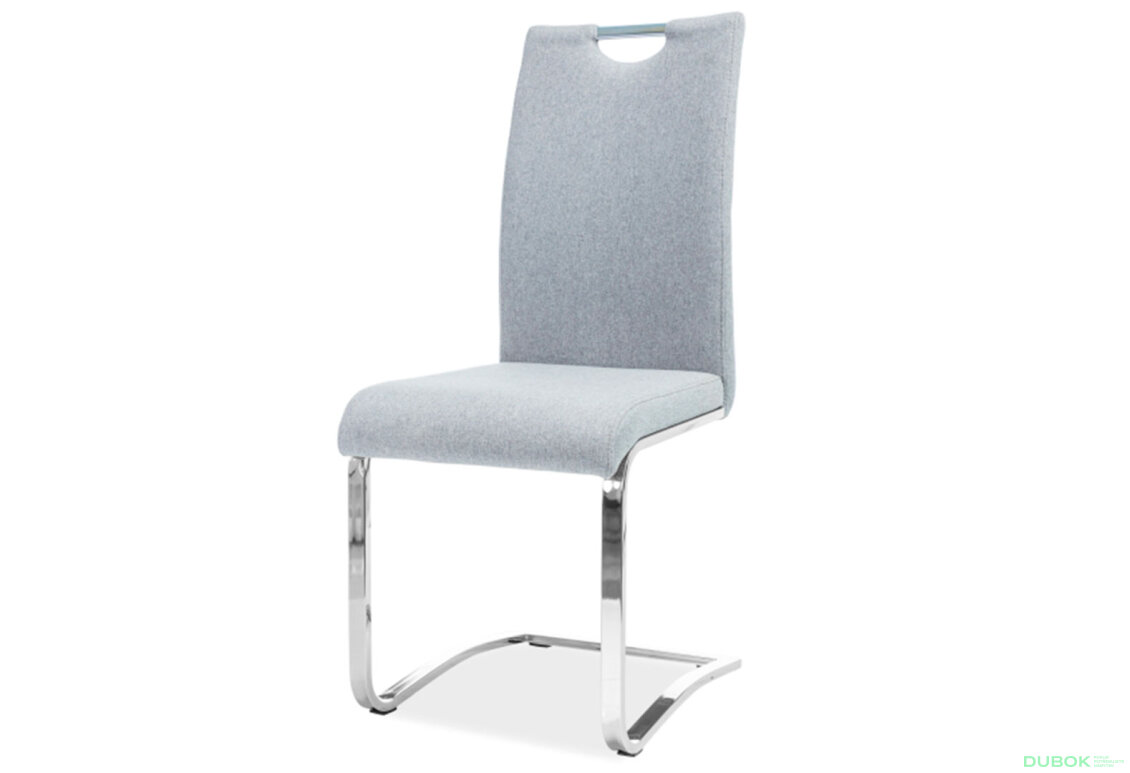 Židle H-790 Chrom, šedý 97