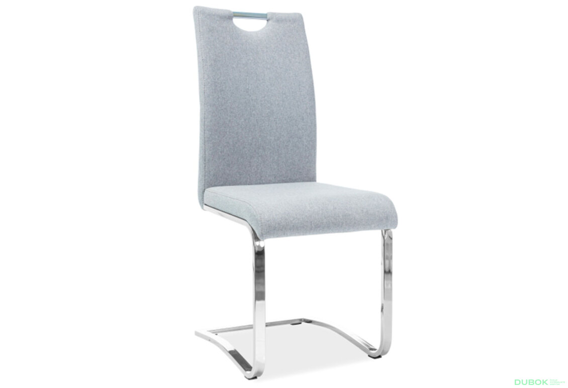 Obrázek 2 - Židle H-790 Chrom, šedý 97