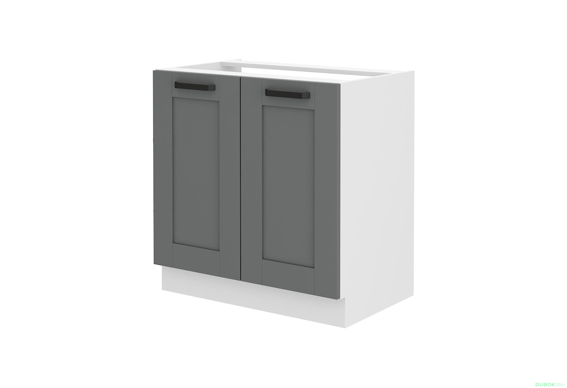 Obrázek 1 - 80 ZL 2F BB kuchyňský dřez Luna bílý / dust grey