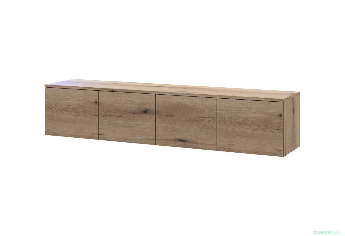 TV stolek Levía dub evoke 4dv 160x35x33