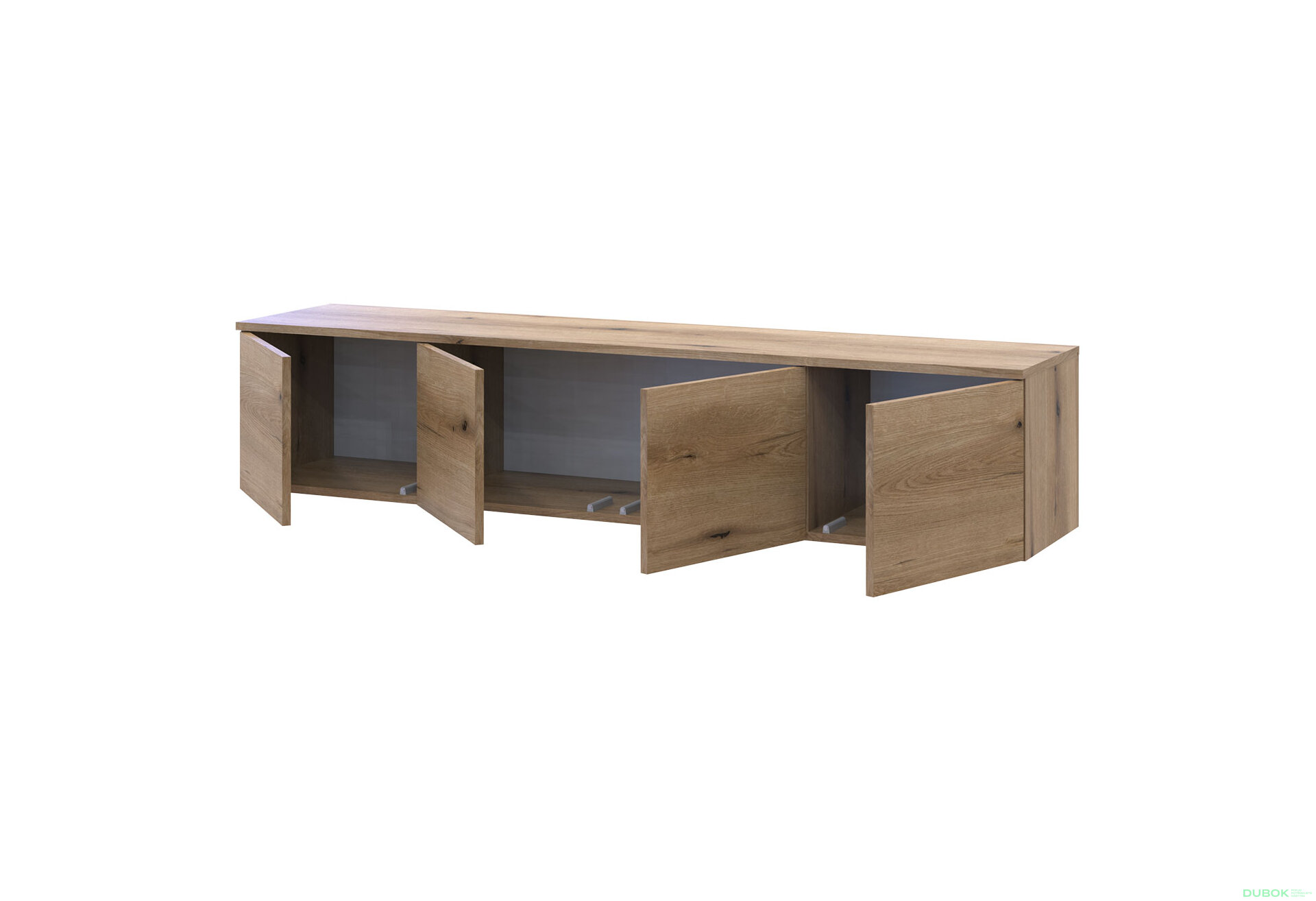 Obrázek 5 - TV stolek Levía dub evoke 4dv 160x35x33
