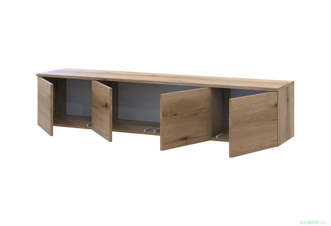 Obrázek 5 - TV stolek Levía dub evoke 4dv 160x35x33