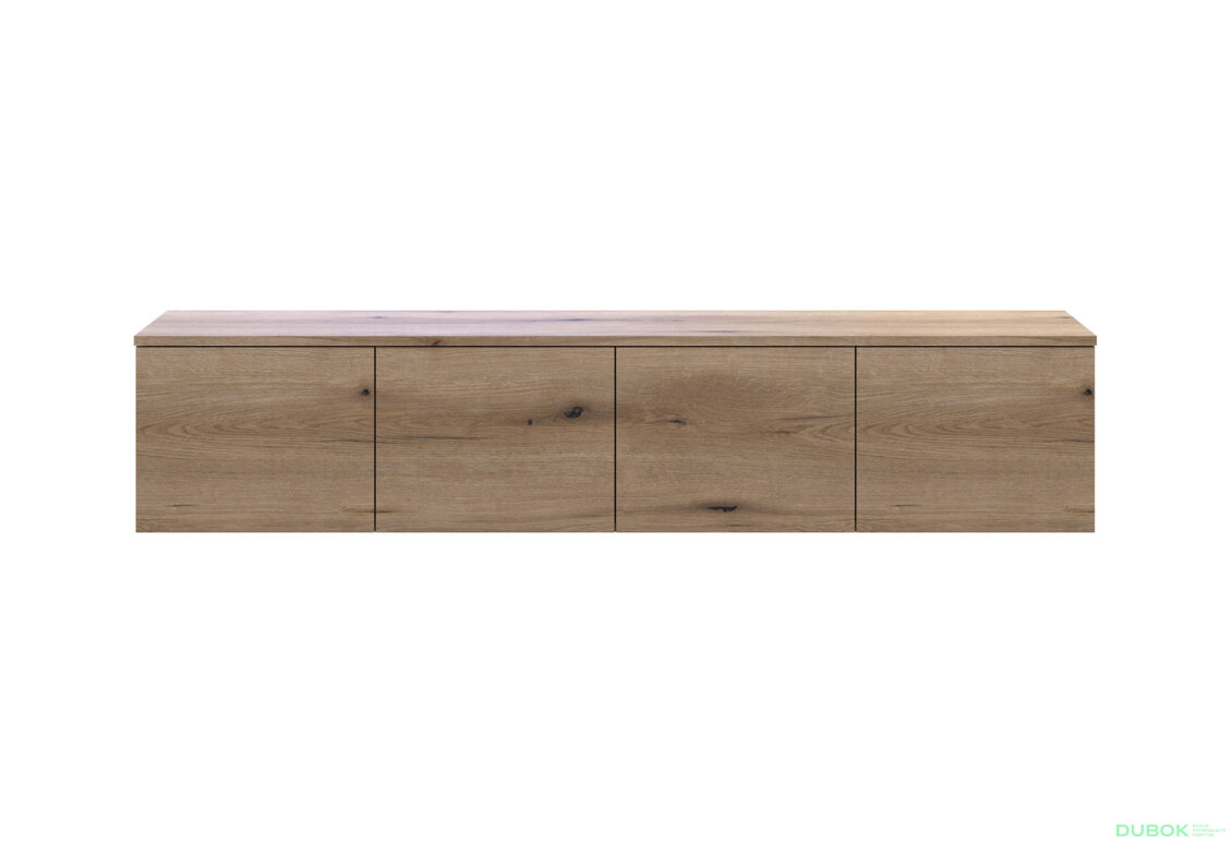 Obrázek 3 - TV stolek Levía dub evoke 4dv 160x35x33