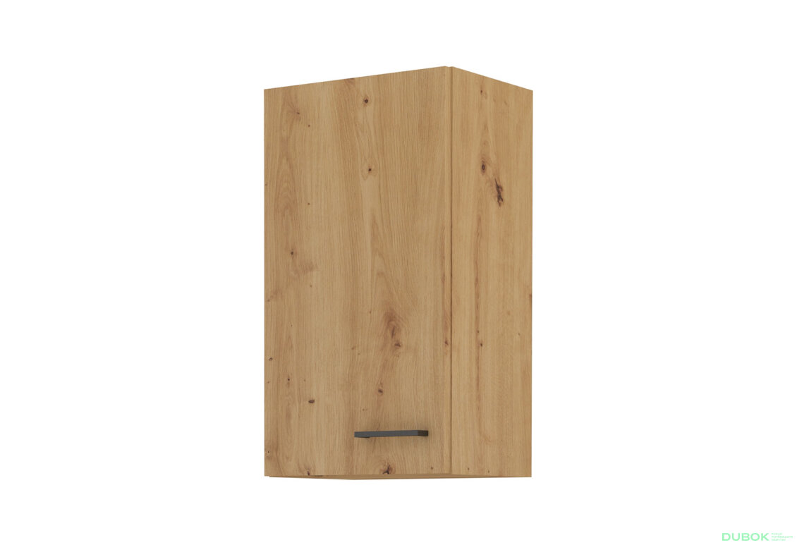 Obrázek 5357 - Kuchyňská sestava 3.15 m dub artisan / černý mat Modena