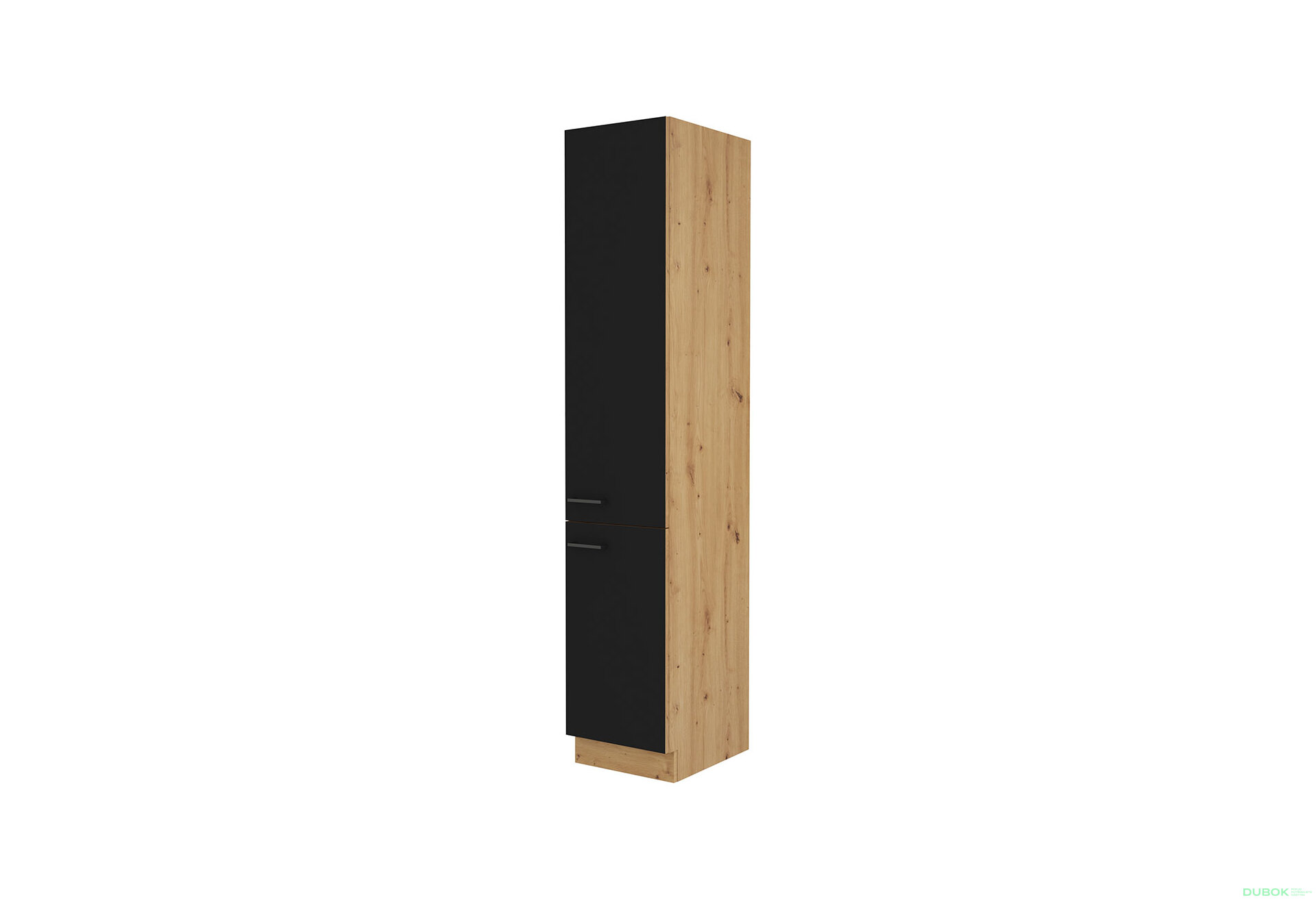 Obrázek 5360 - Kuchyňská sestava 3.15 m dub artisan / černý mat Modena
