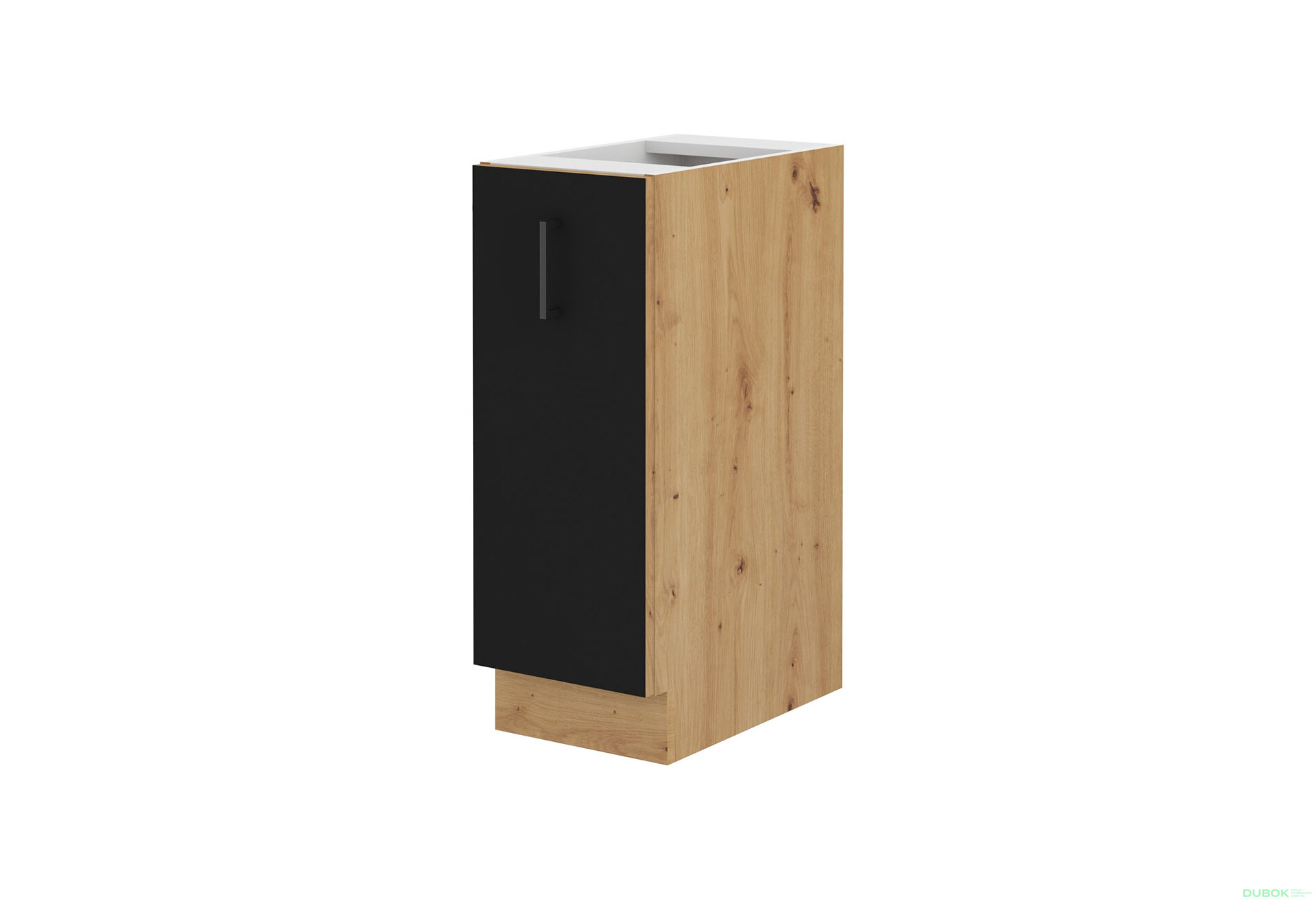 Obrázek 1 - 30 D kargo BB dub artisan / černý mat Modena