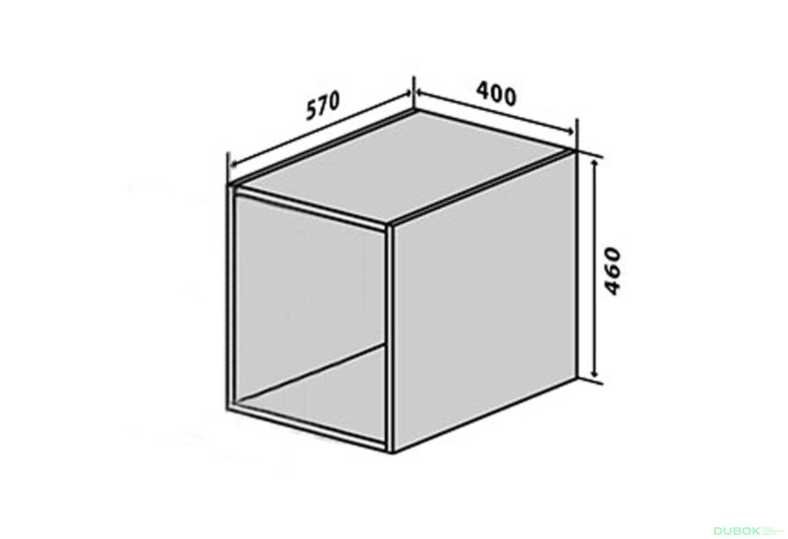 Skříň č. 70 va 400*460 Luxe