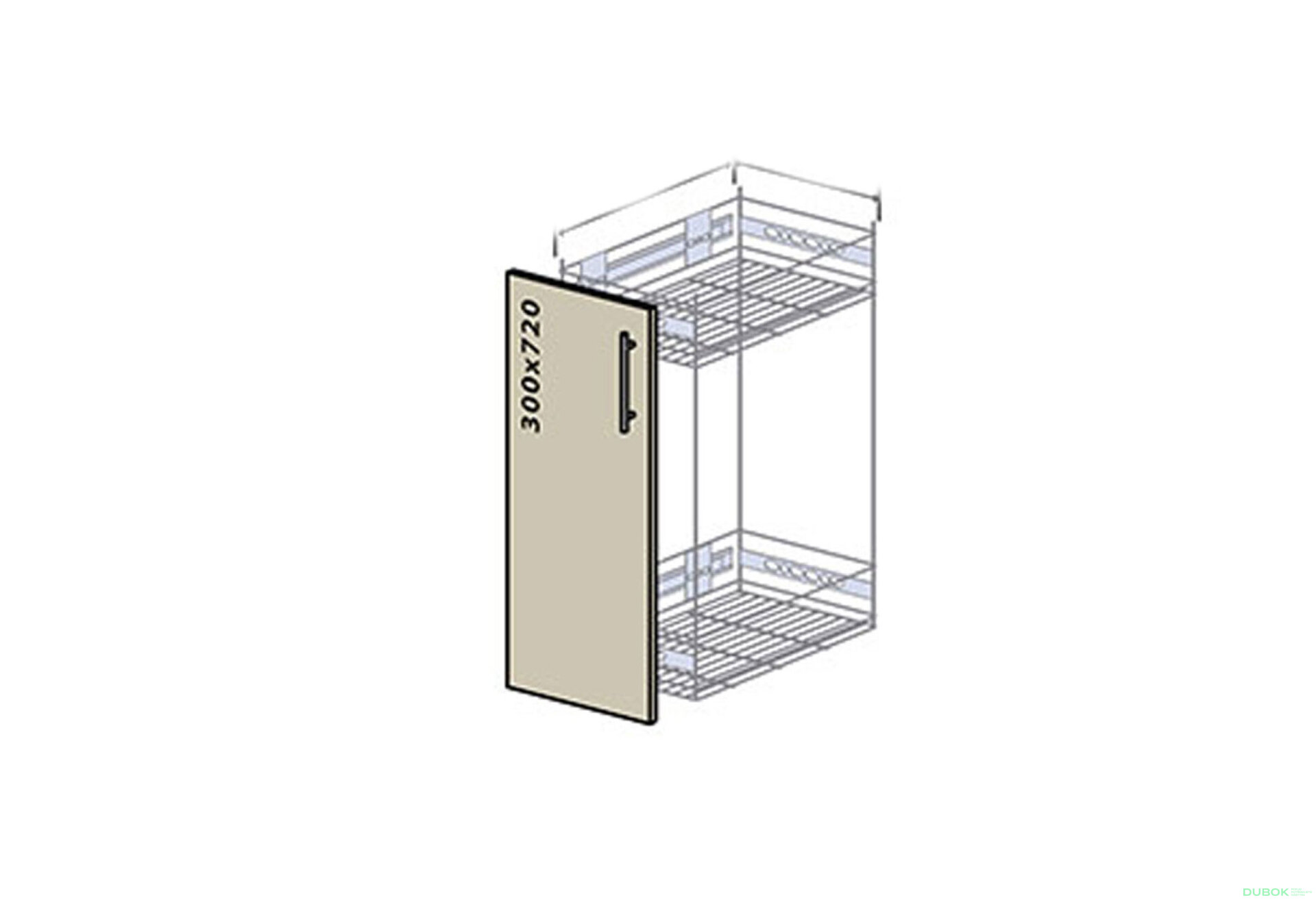 Obrázek 1 - Fasáda f 300*720 cargo MoDa