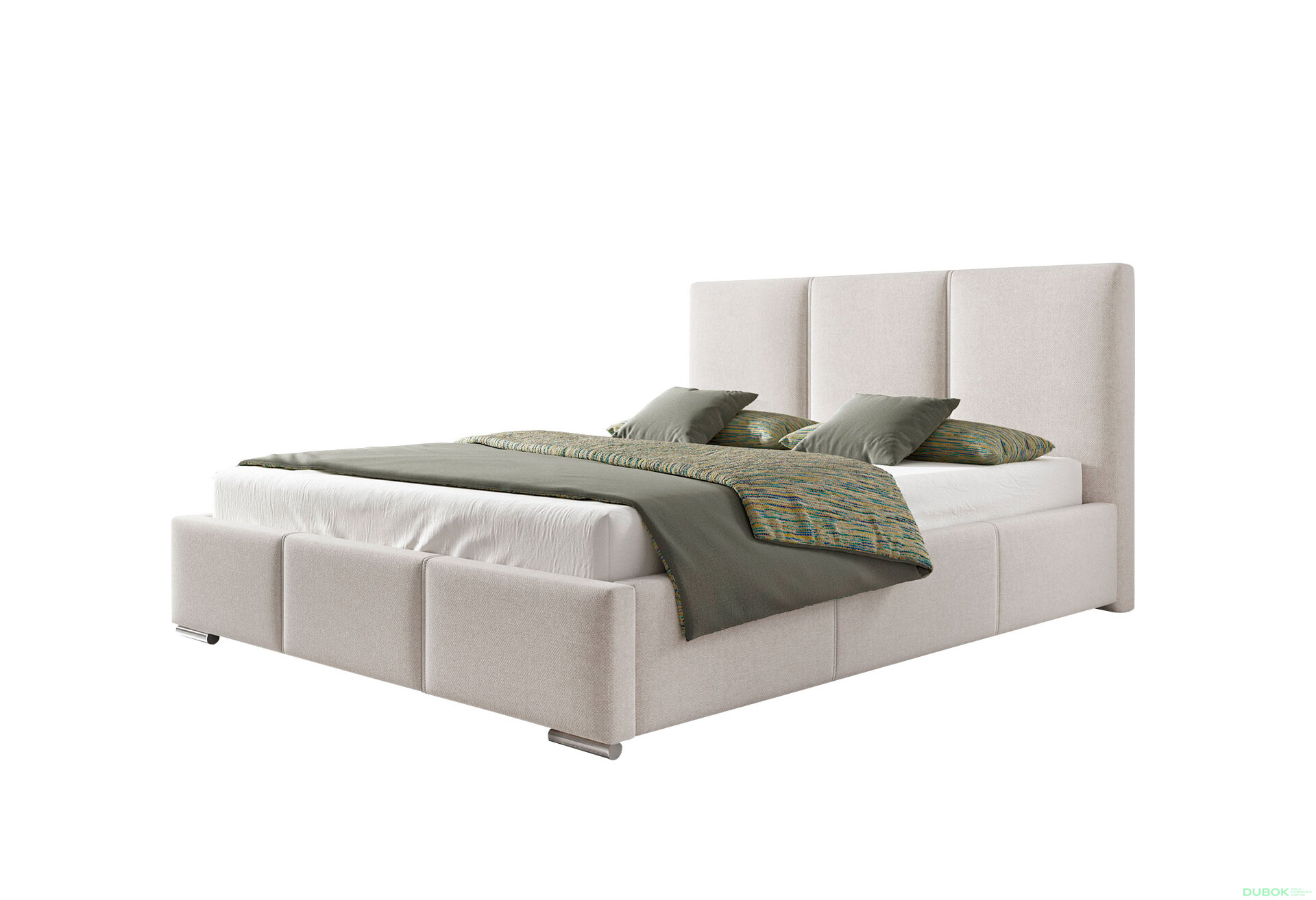 Obrázek 1 - Postel Parma 180x200 Solid 03 Davis Chrom F4