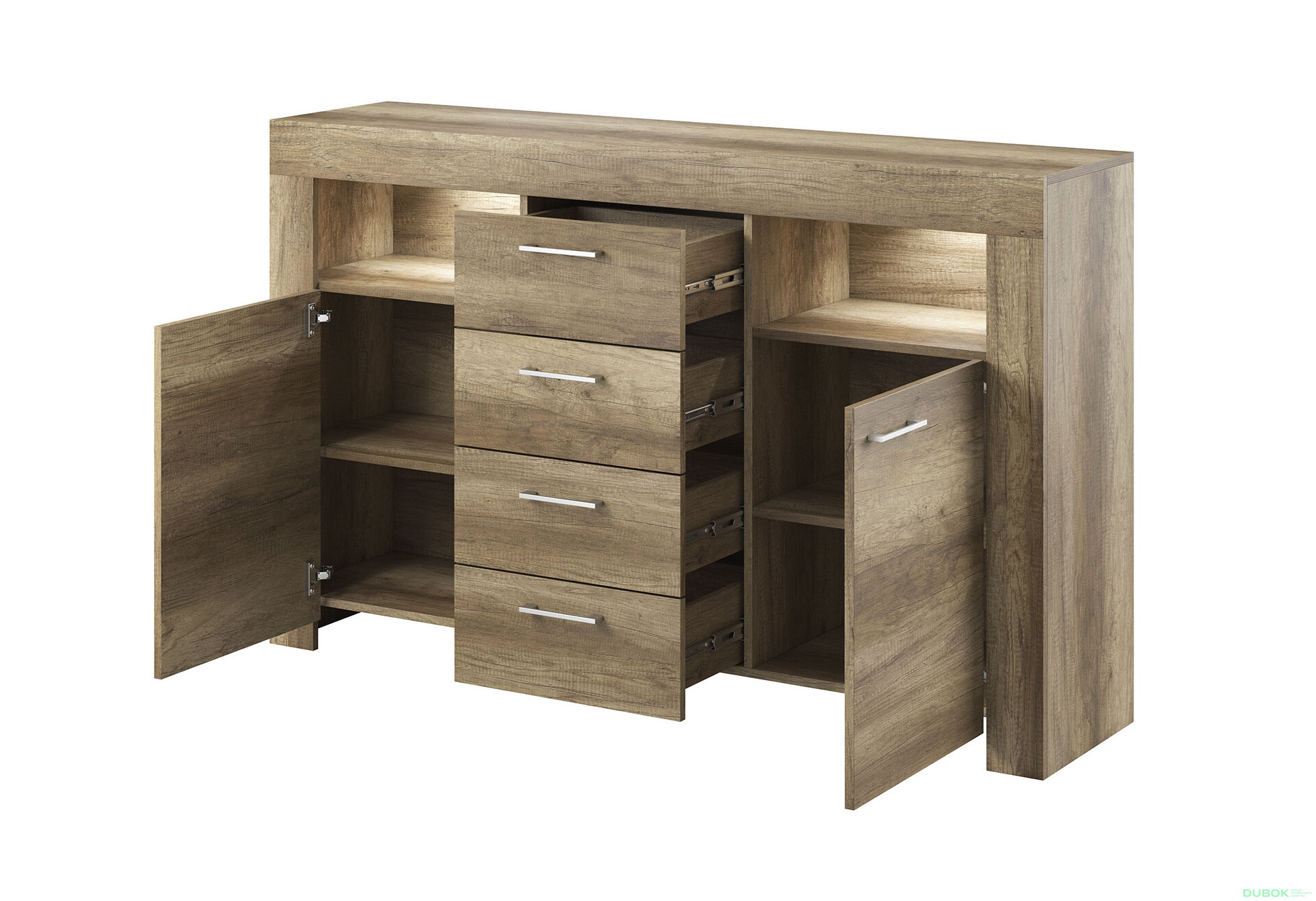 Obrázek 2 - Komoda SK155 Sky country šedá