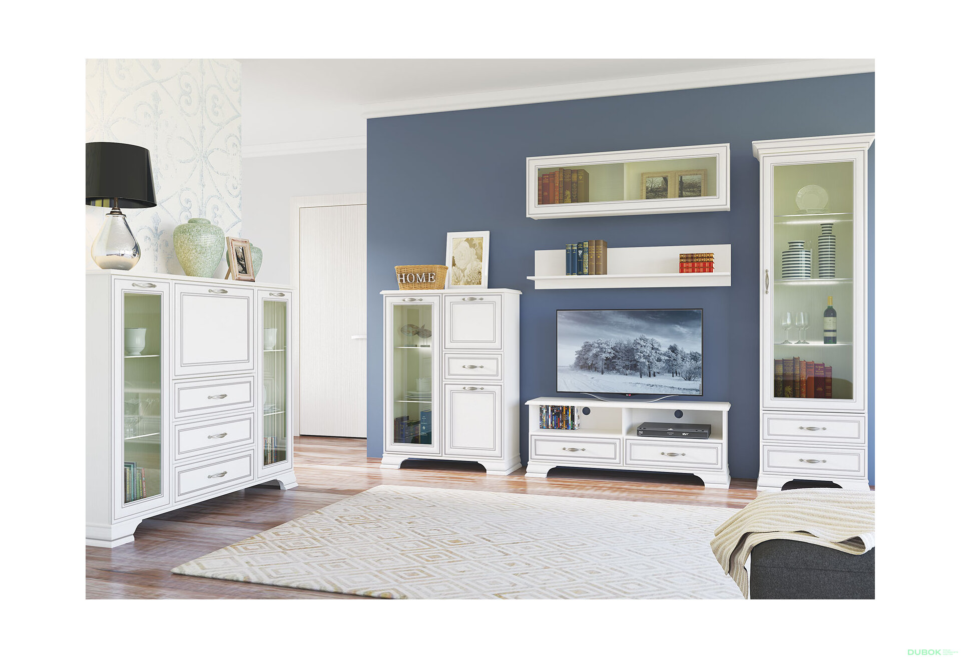 Obrázek 1 - Obývací sestava I woodline krém Tiffany