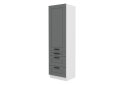 Obrázek 1 - 60 DKS-210 3S 1F premium box Luna bílý / dust grey