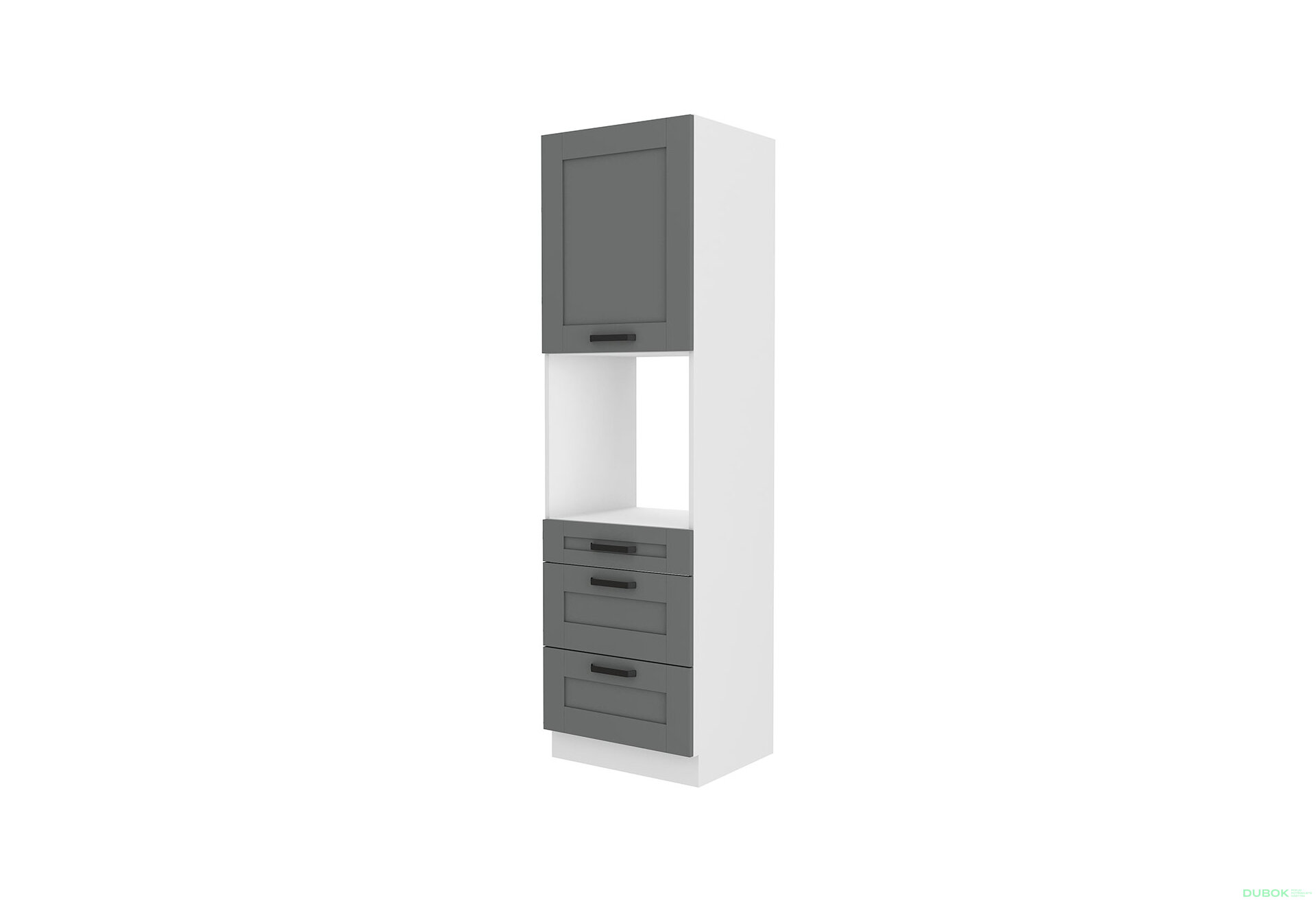 Obrázek 4572 - Kuchyňská sestava 3.09x3.39 m Luna bílý / dust grey