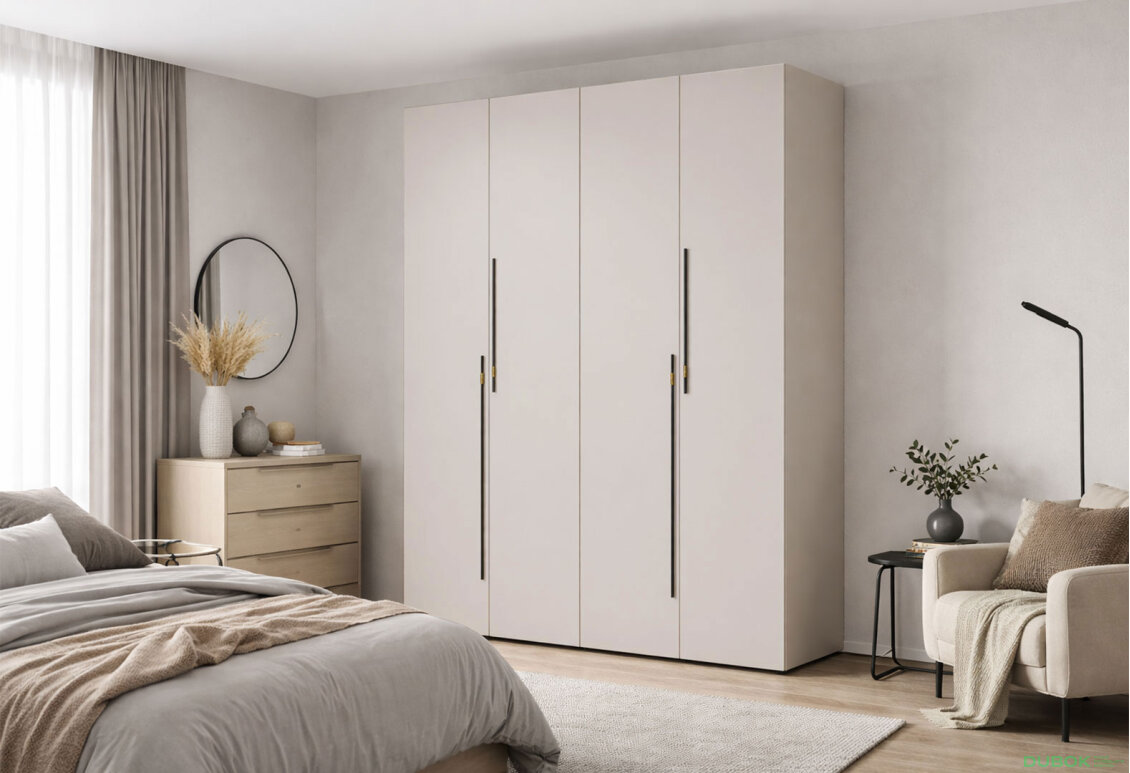 Obrázek 2 - Skříň 4D 160 cm kašmír Space
