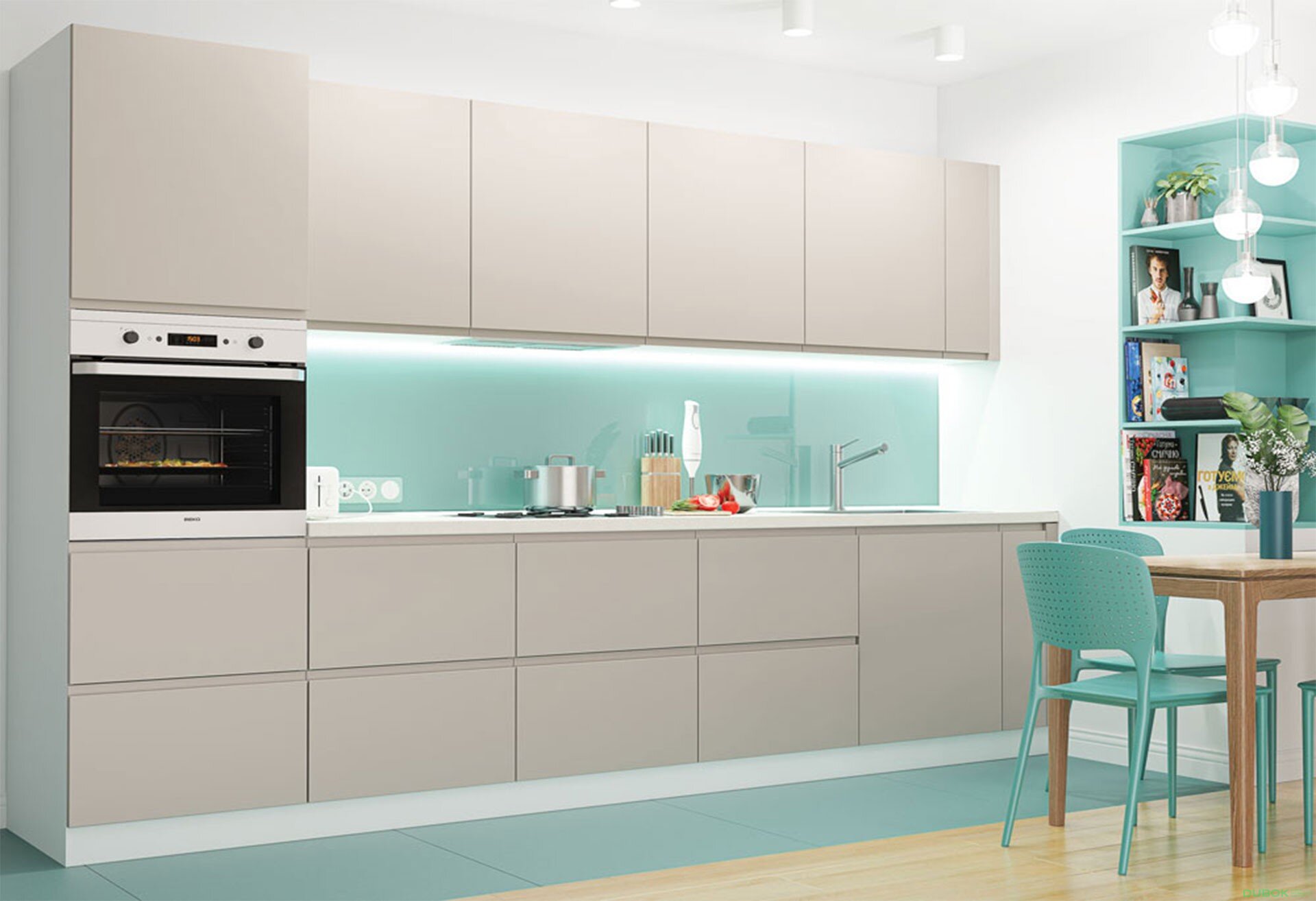 Obrázek 4 - Modulární kuchyně Interno