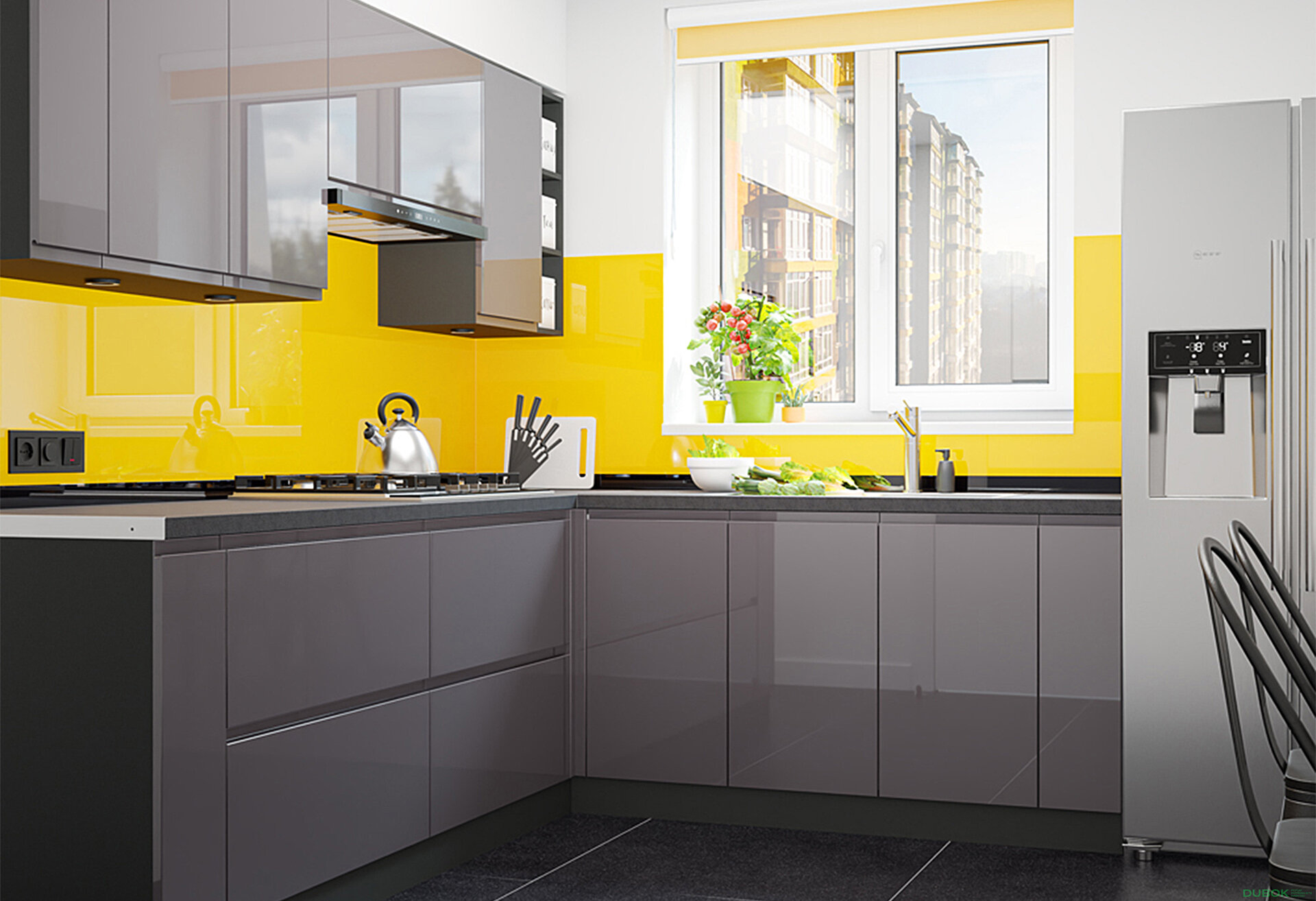 Obrázek 1 - Modulární kuchyně Interno Gloss