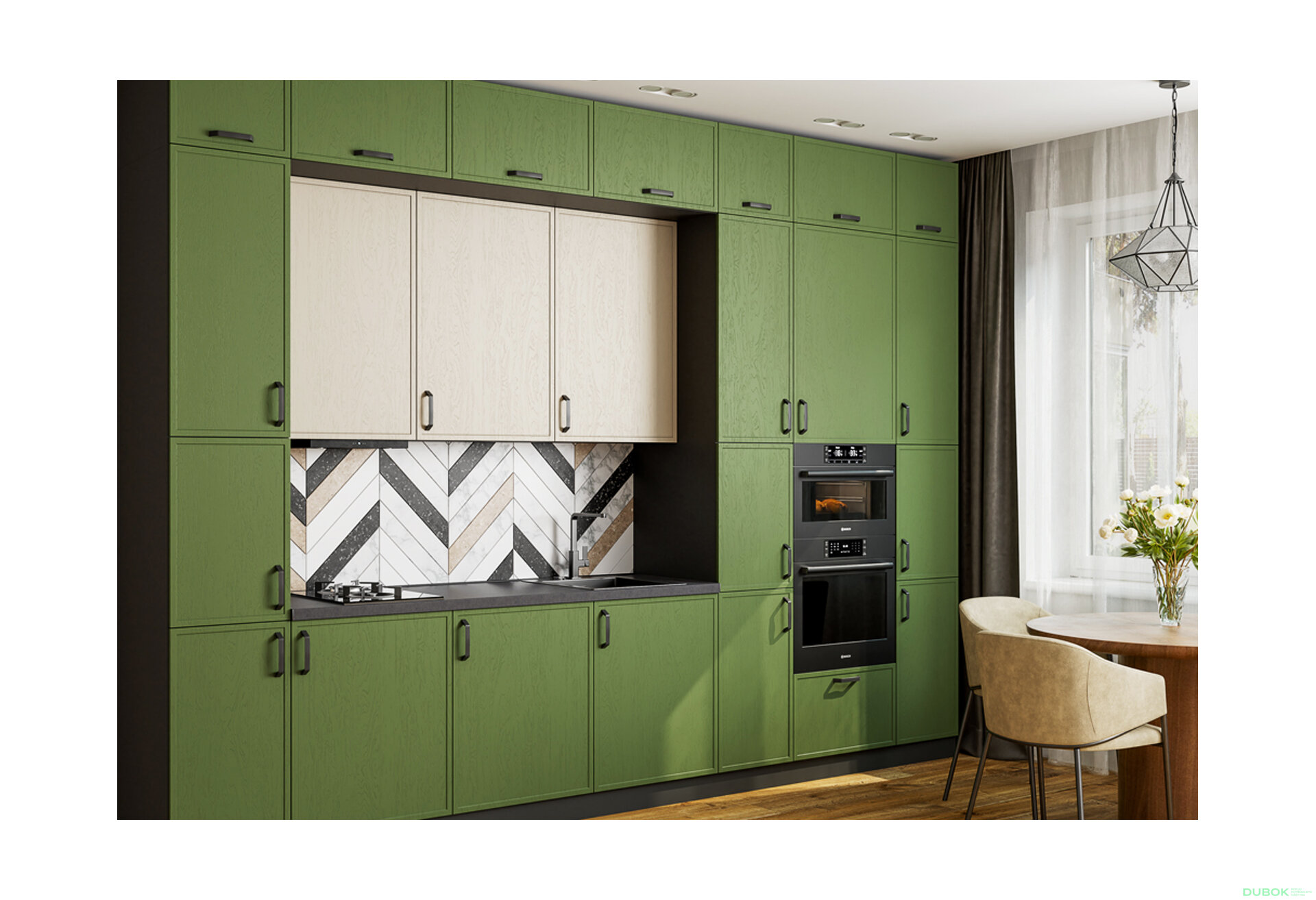 Obrázek 1 - Modulární kuchyně Mono Luxe