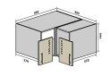 Obrázek 1 - V82 Rohová Skříňka 88 Flat