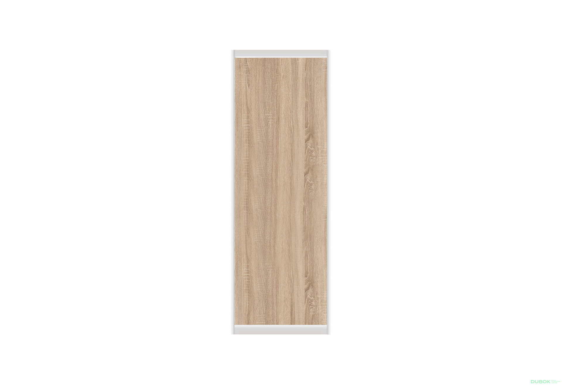 Obrázek 6994 - Skříň 3D 2000x2400x600, 2 DTD + 1 zrcadlo, Světlý dub sonoma