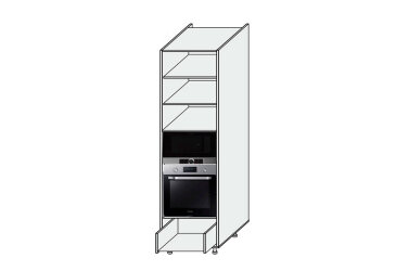 Korpus Penál 60PDM 1šx Trouba+Mikrovlnná trouba Pro Blum+Hettich 2320mm