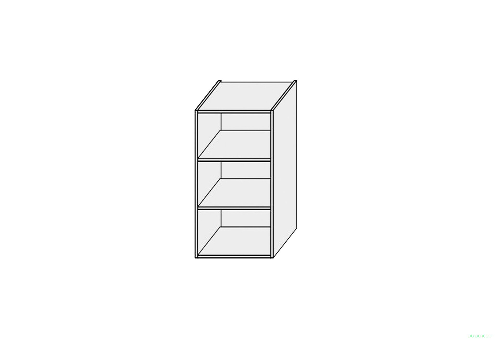 Obrázek 1 - Korpus 20V 1dveřová Pro Blum 720mm