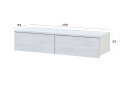 Obrázek 7 - Toaletní stolek Levía bílý strom 2š 100x32x22