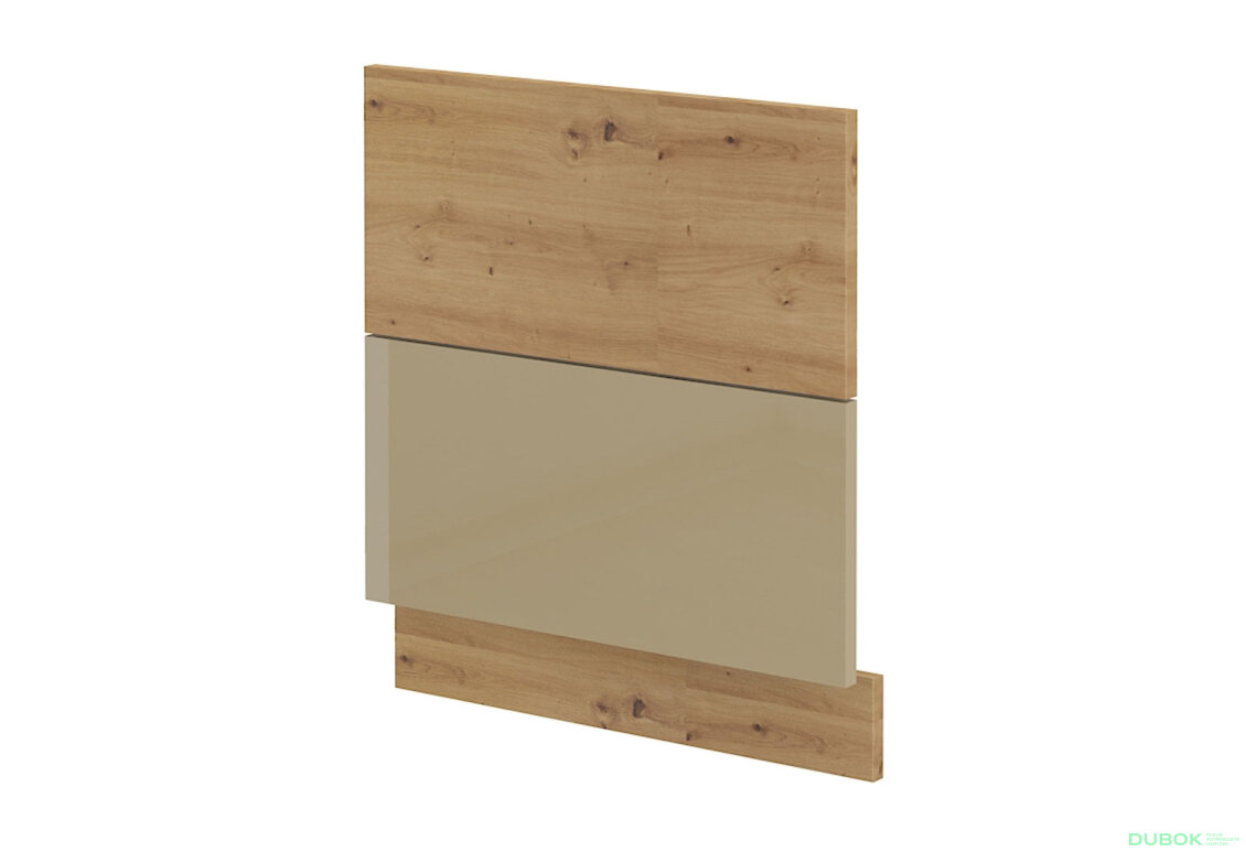 Obrázek 5456 - Kuchyňská sestava 2.5 m Artisan / cappuccino lesk