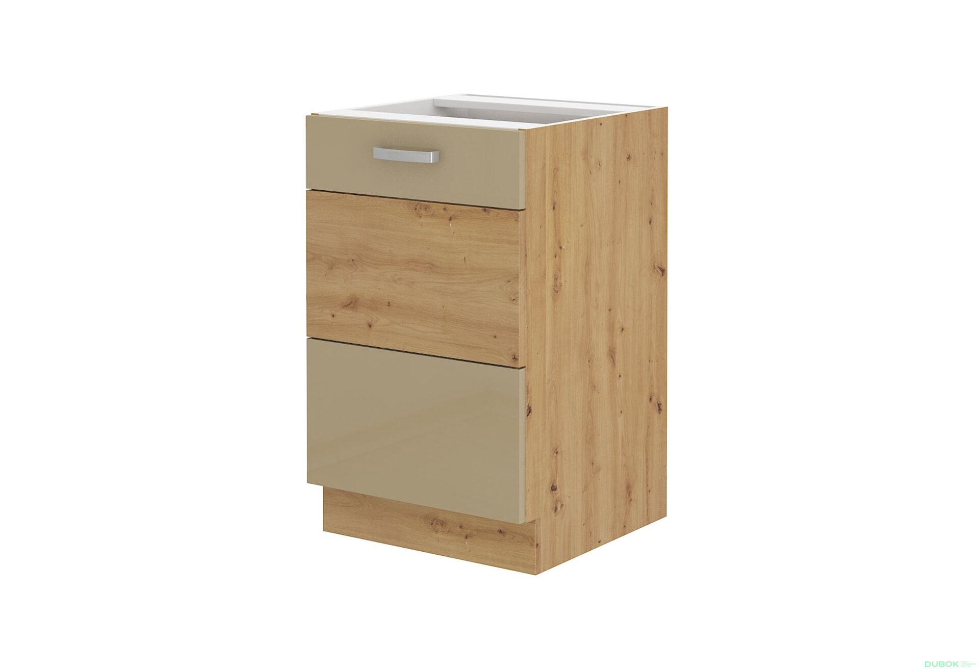 Obrázek 5476 - Kuchyňská sestava 1.5 m Artisan / cappuccino lesk