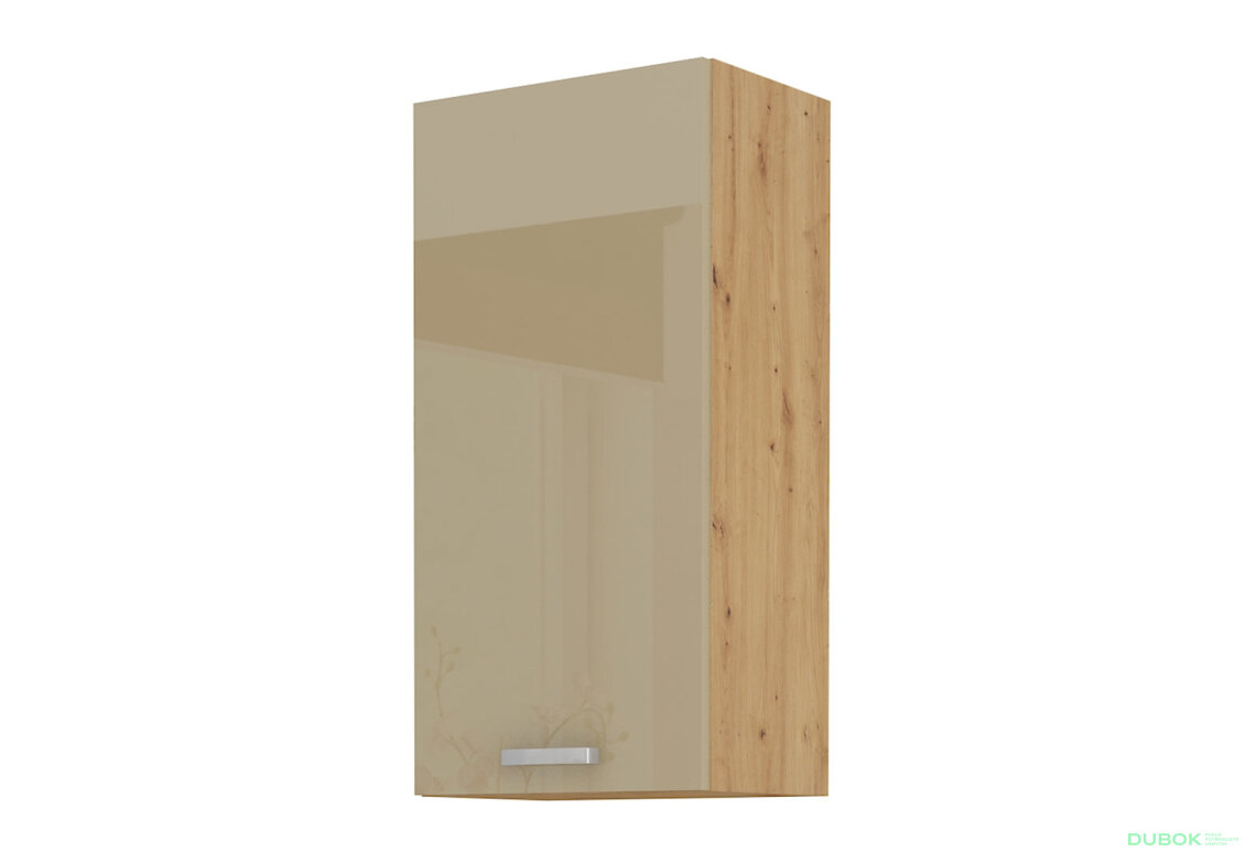 Obrázek 5483 - Kuchyňská sestava 2.75x1.5 m Artisan / cappuccino lesk