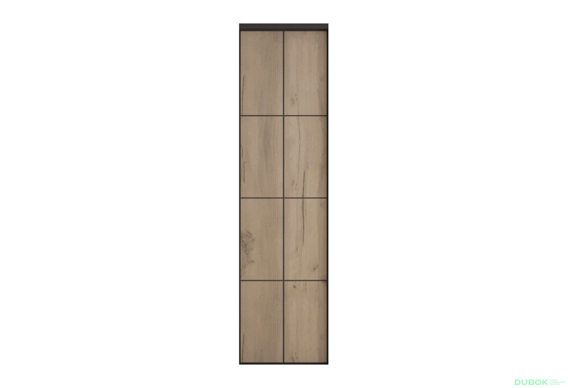 Fasáda F-740 Loft DTD Dub kraft šedý Lines BL