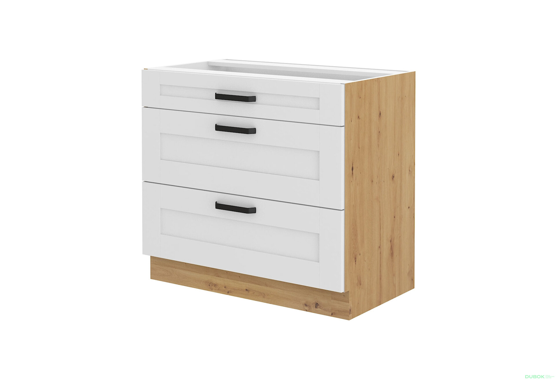 Obrázek 5542 - Kuchyňská sestava 2.8x1.7 m Luna artisan / bílý