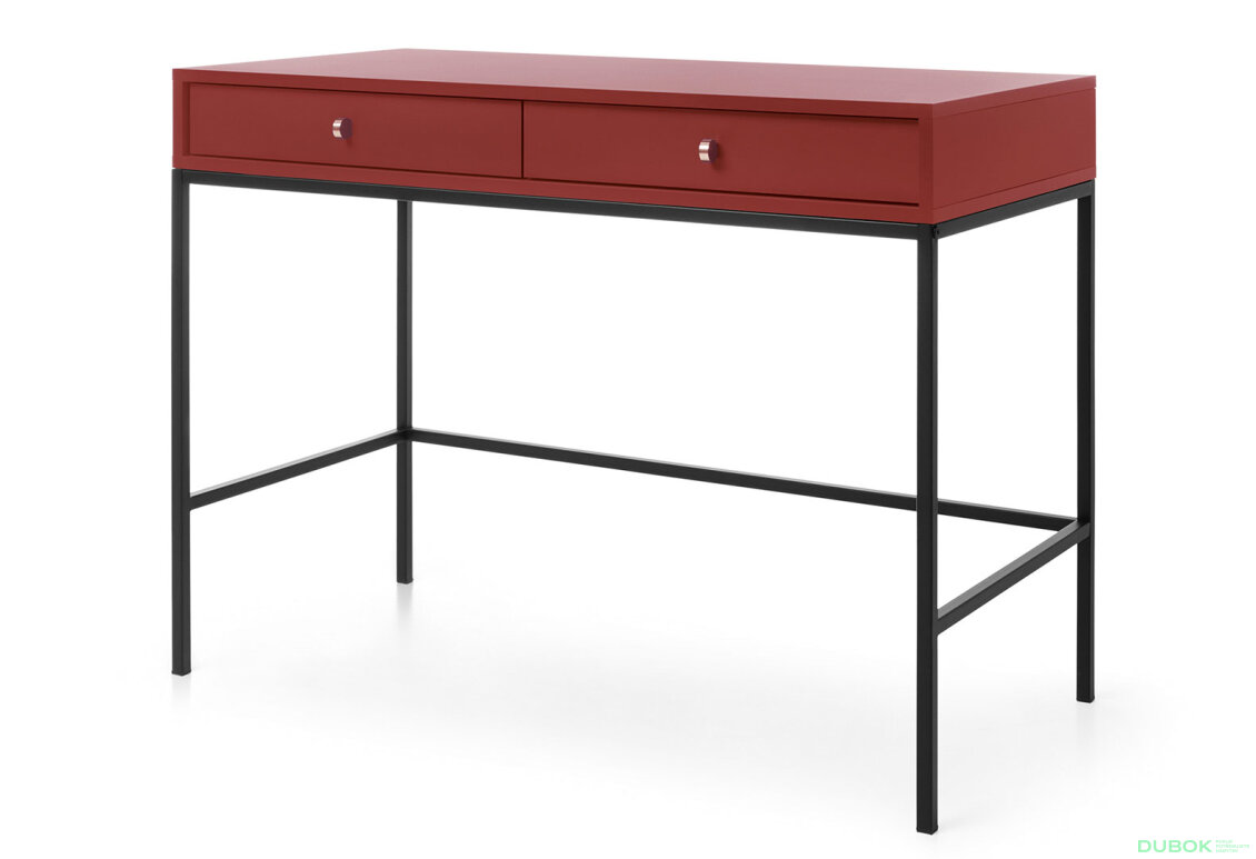 Toaletní stolek MT104 Mono bordo