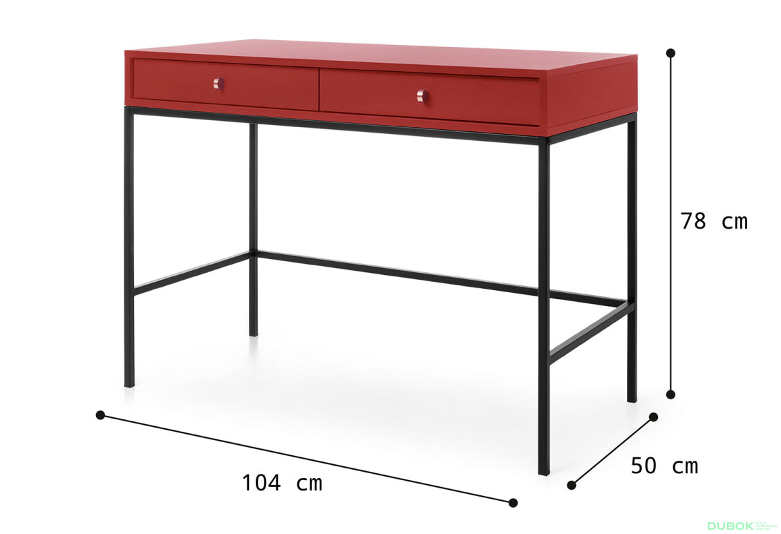 Obrázek 5 - Toaletní stolek MT104 Mono bordo