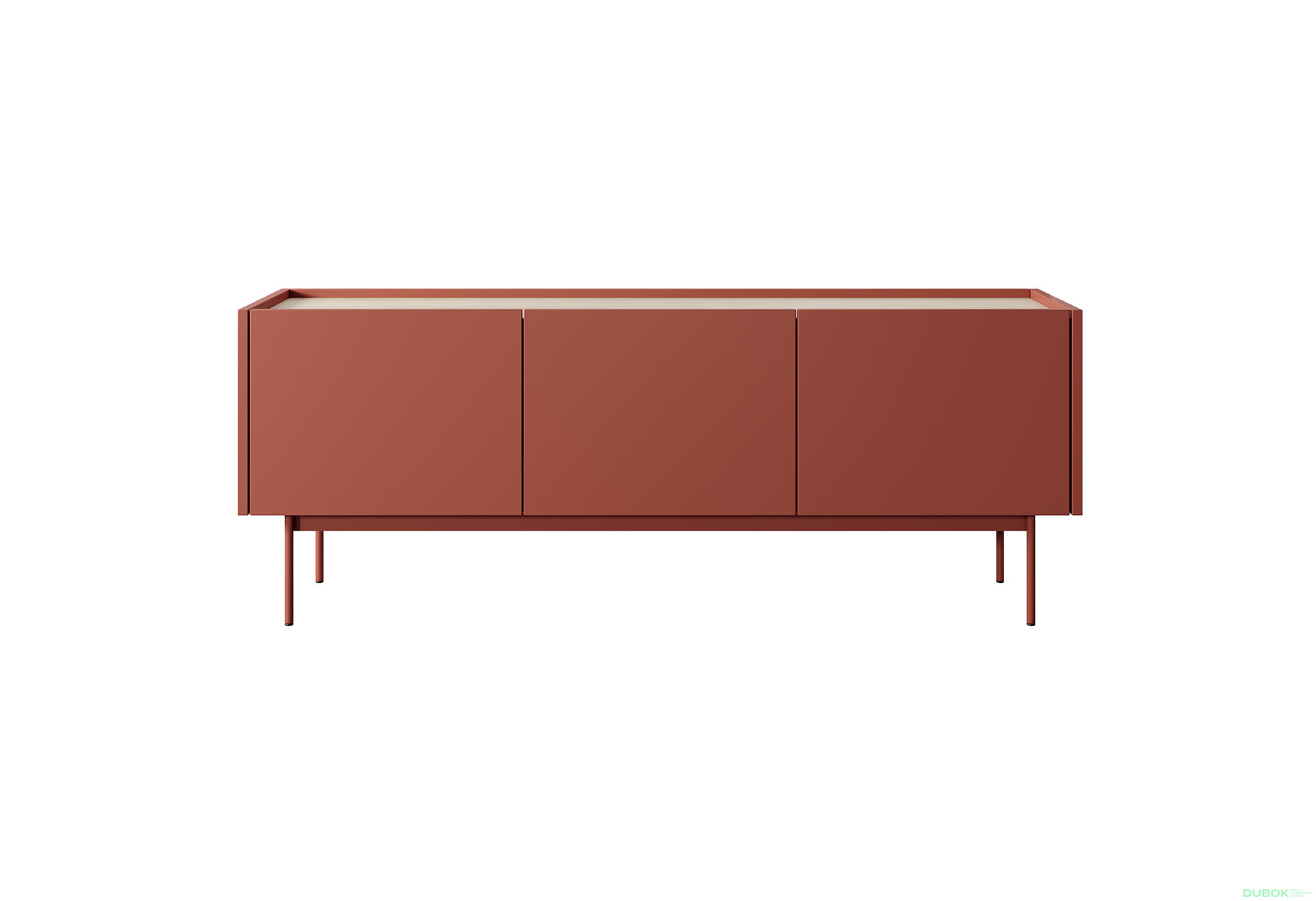 Obrázek 3 - TV stolek RTV-144 keramický červený Color