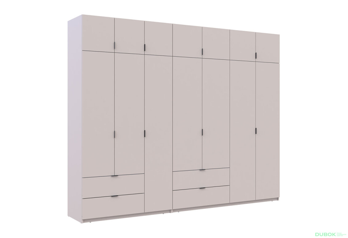 Obrázek 4 - Skříň Lukas 3+4 DT 300 kašmír