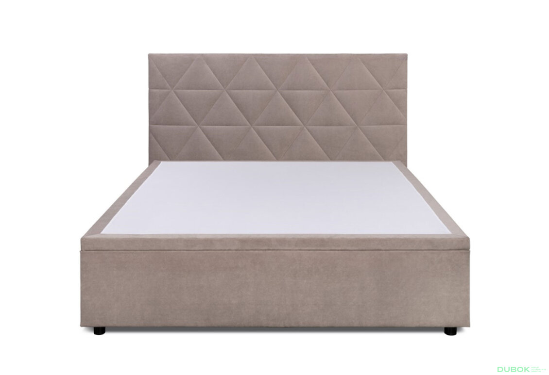 Obrázek 6 - Postel Fro Caro 140x200 s roštem, úložným prostorem Mono 233, béž